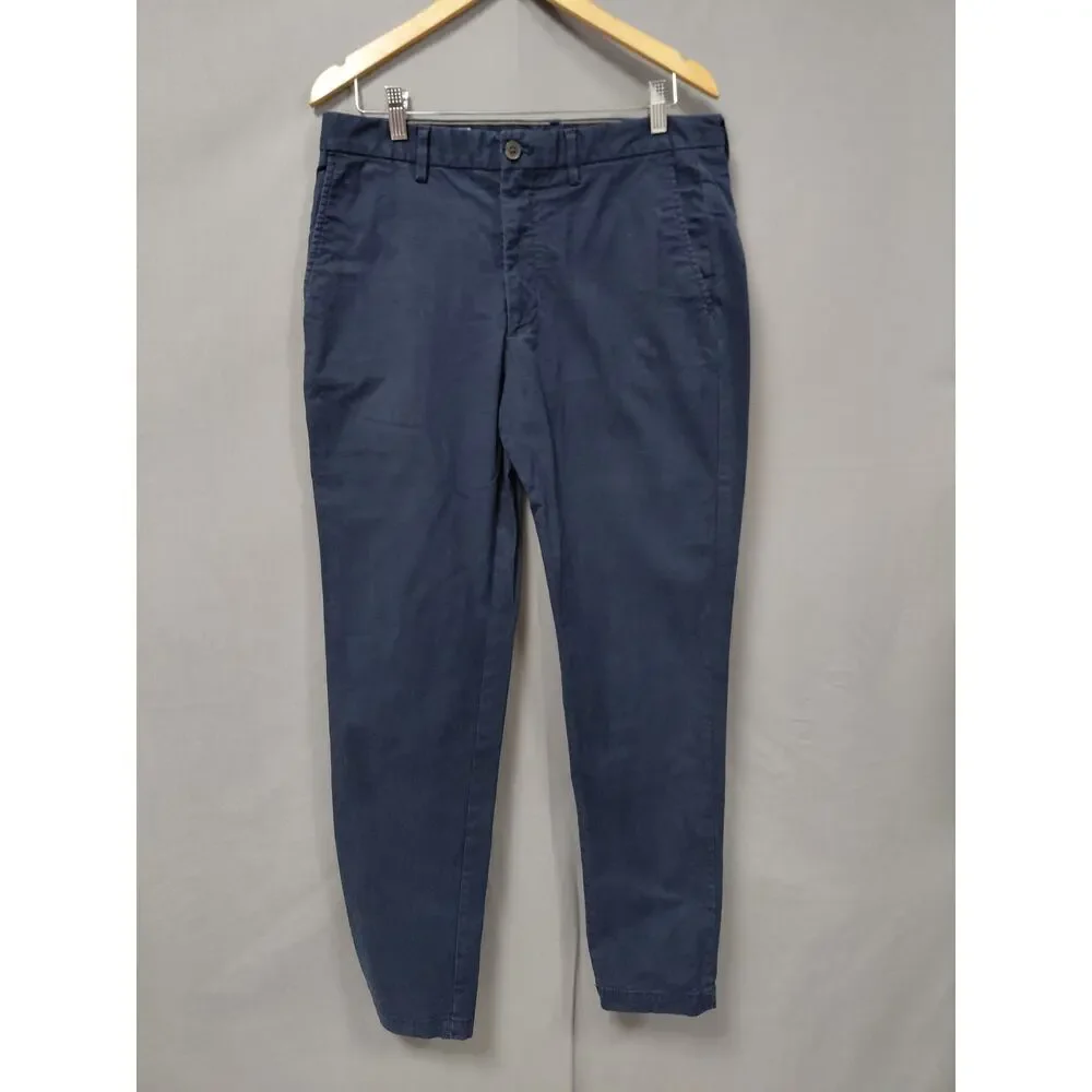 Banana Republic Lived-In Chino Tapered Slim Fit Stretch Men Size W33 L34